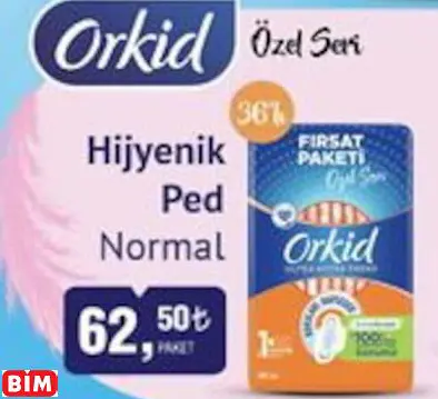ORKİD HİJYENİK PED